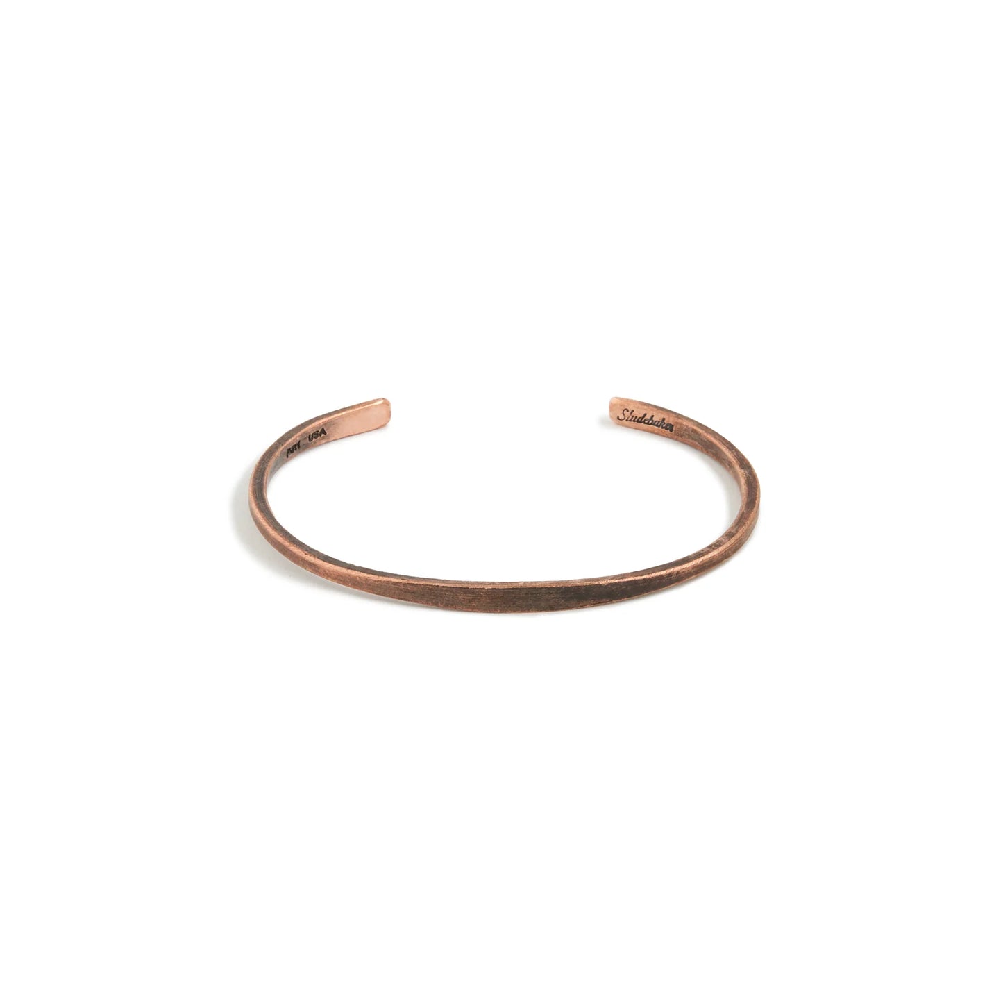 Workshop Cuff in Work Patina Copper