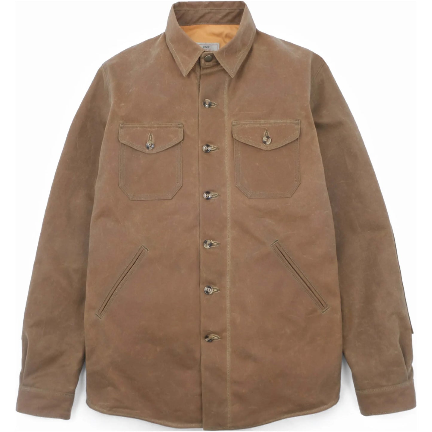 Crissman Overshirt in Hardtack Waxed Canvas