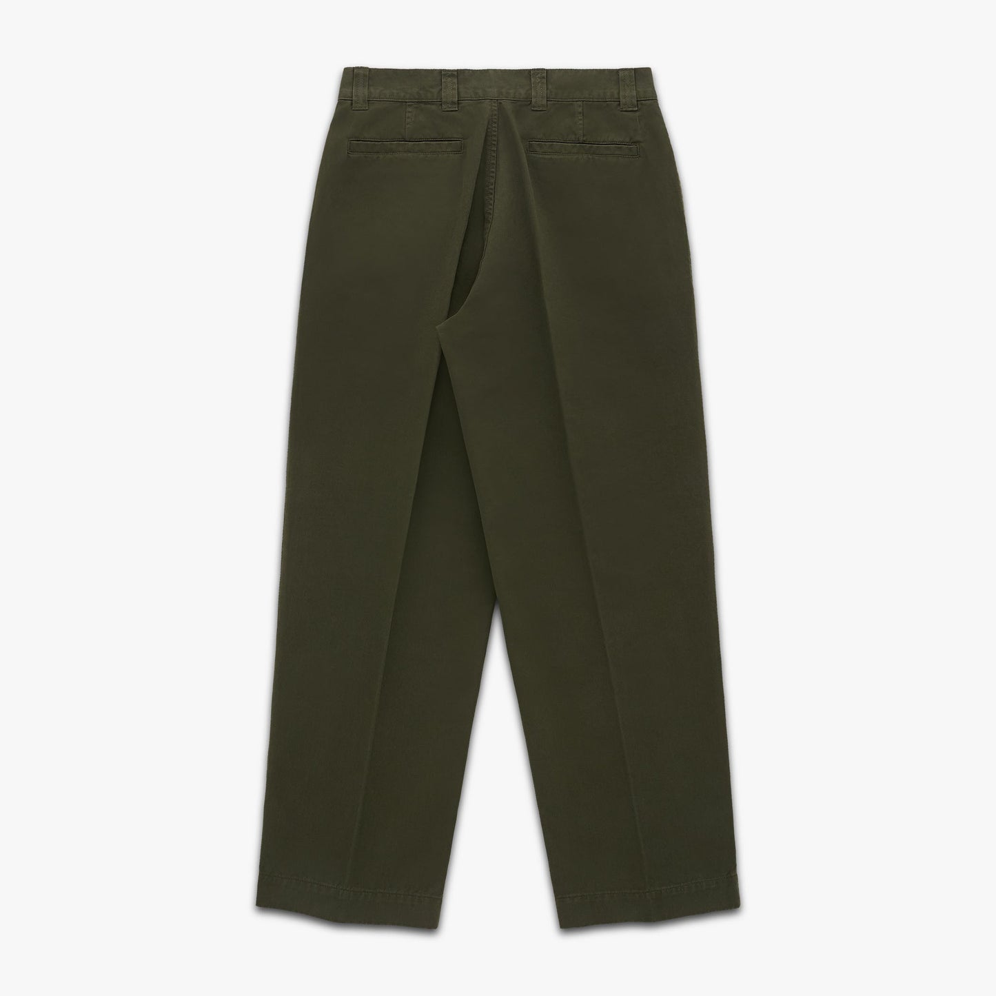 Staff Chino Twill Pant in Olive