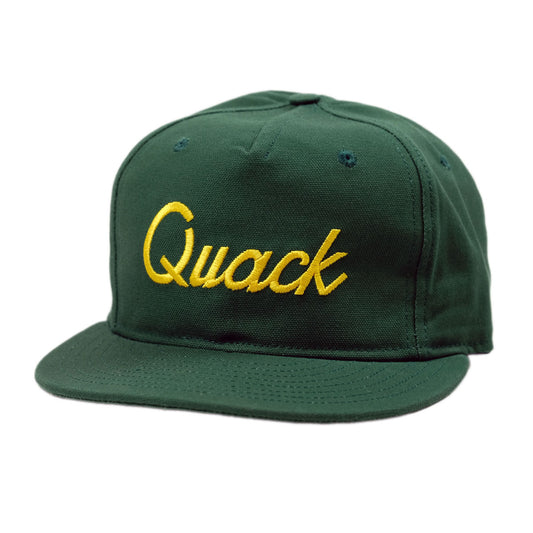 Quack Hat in Green Duck Canvas