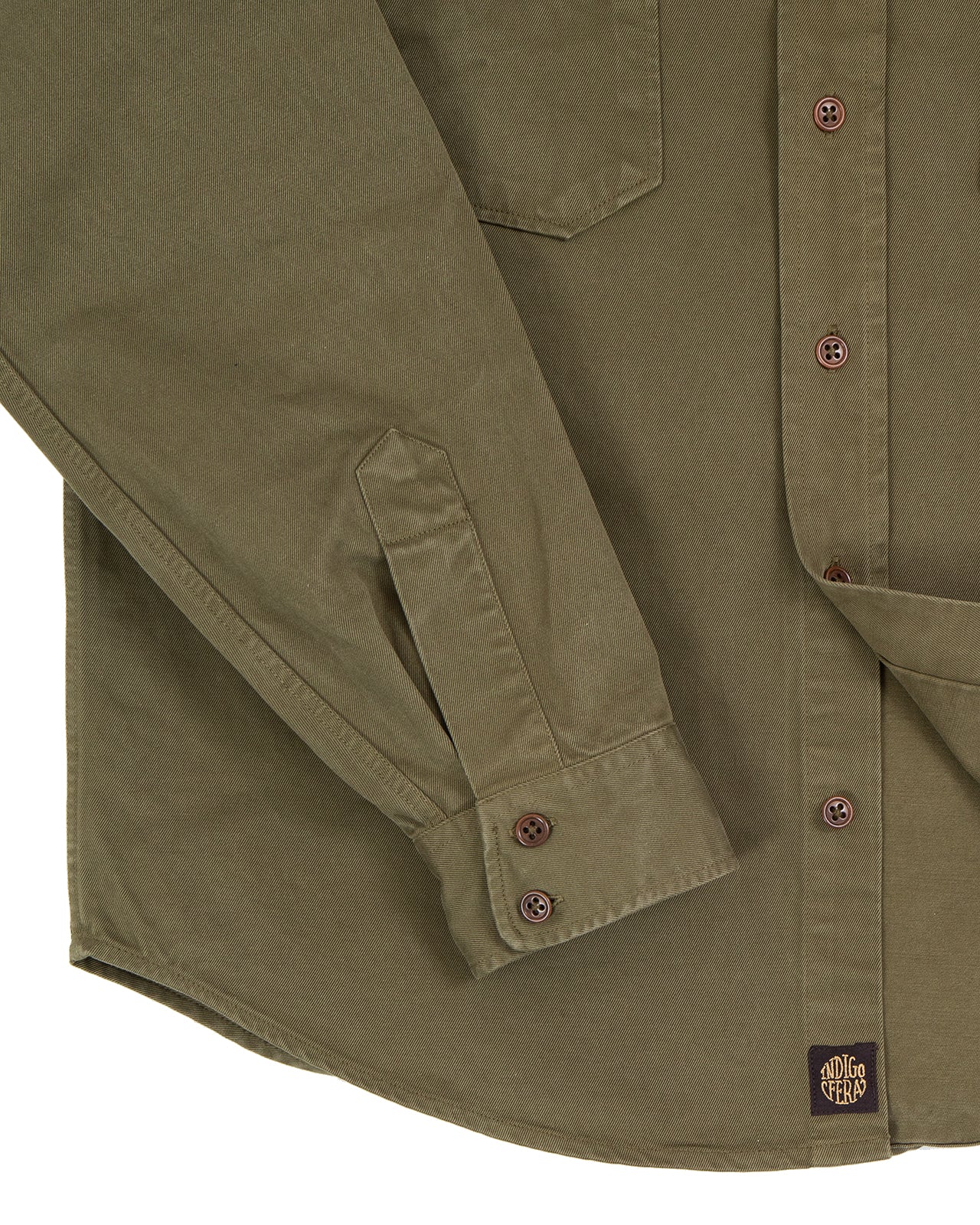 The Alamo in Olive Cotton Twill