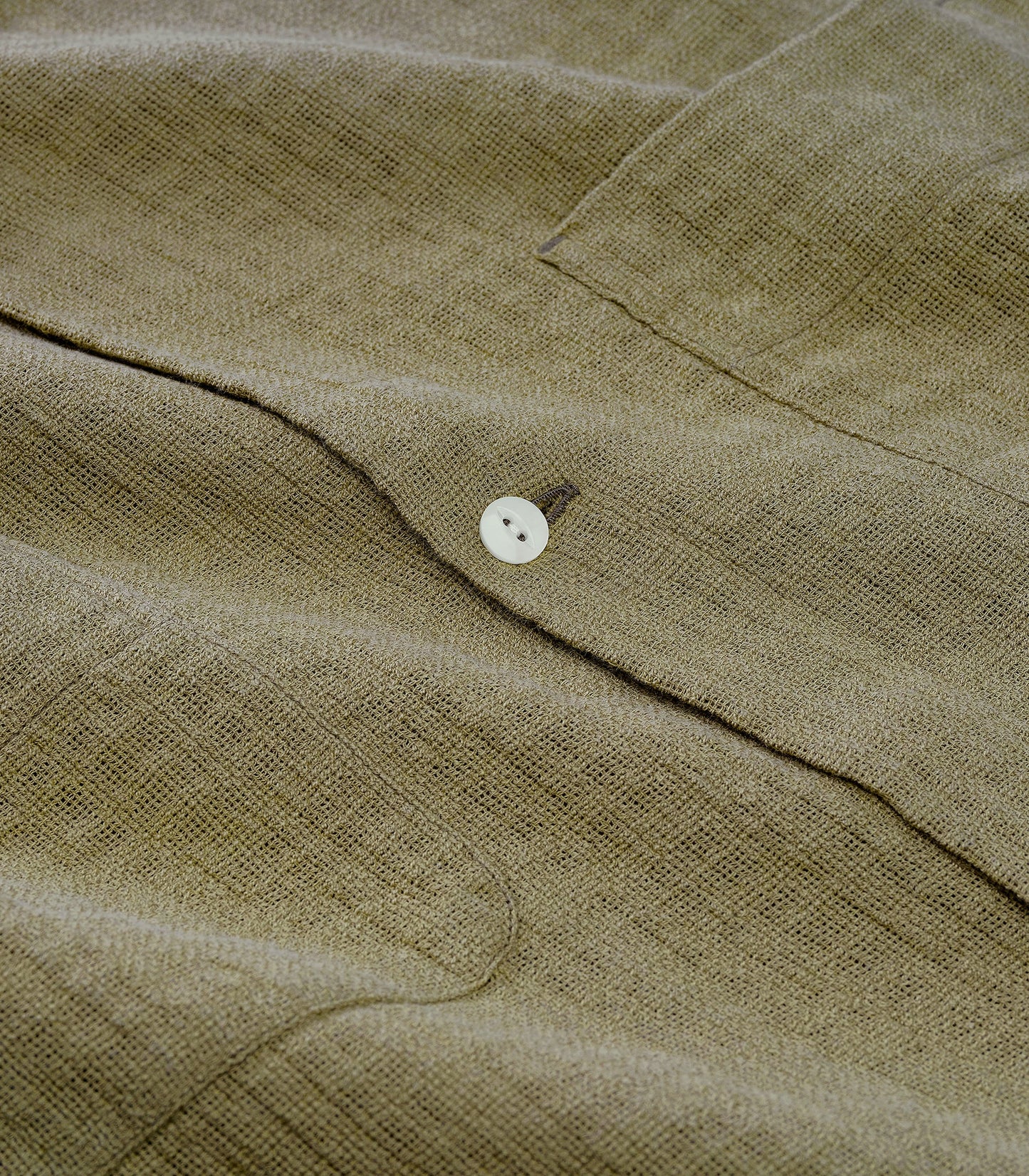 Oliveira Breeze Weave Shirt in Olive Sand