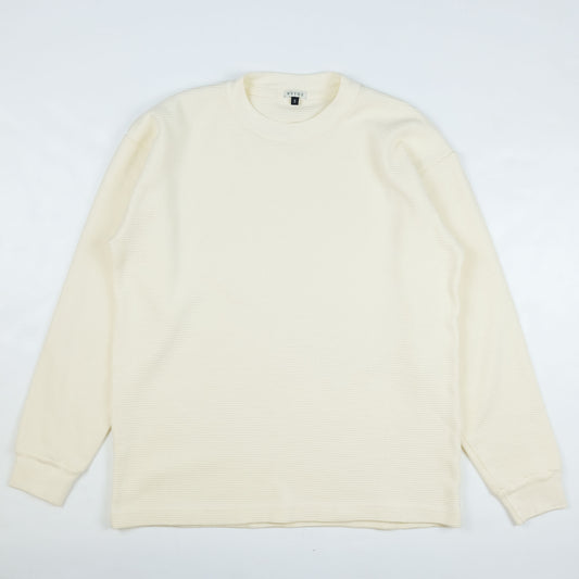 Cotton Longsleeve Thermal in Cream