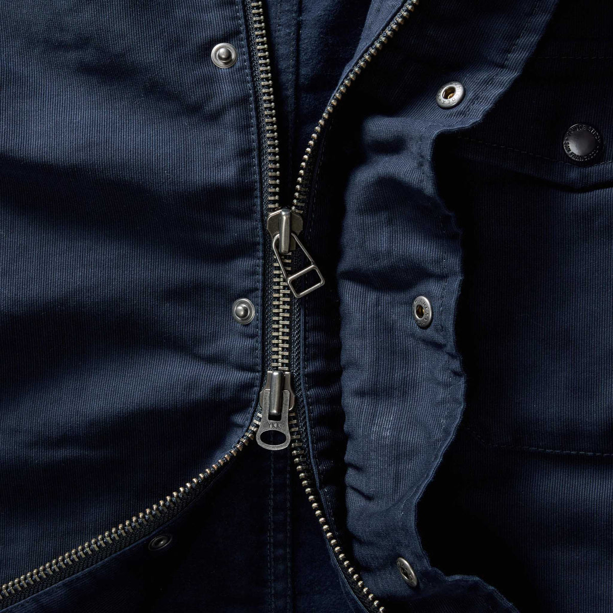 The Deck Jacket in Dark Navy Bedford Cord