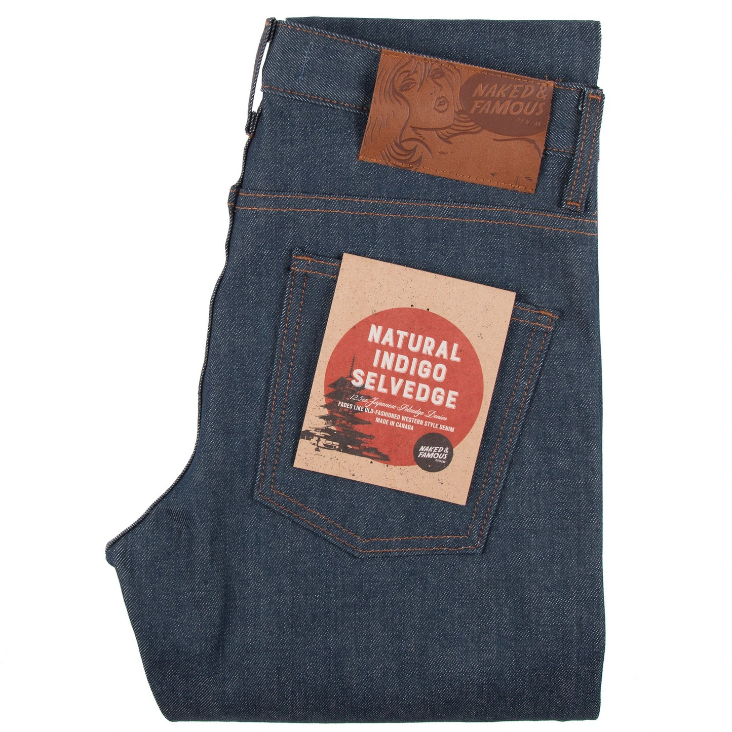 Super Guy Natural Indigo Selvedge