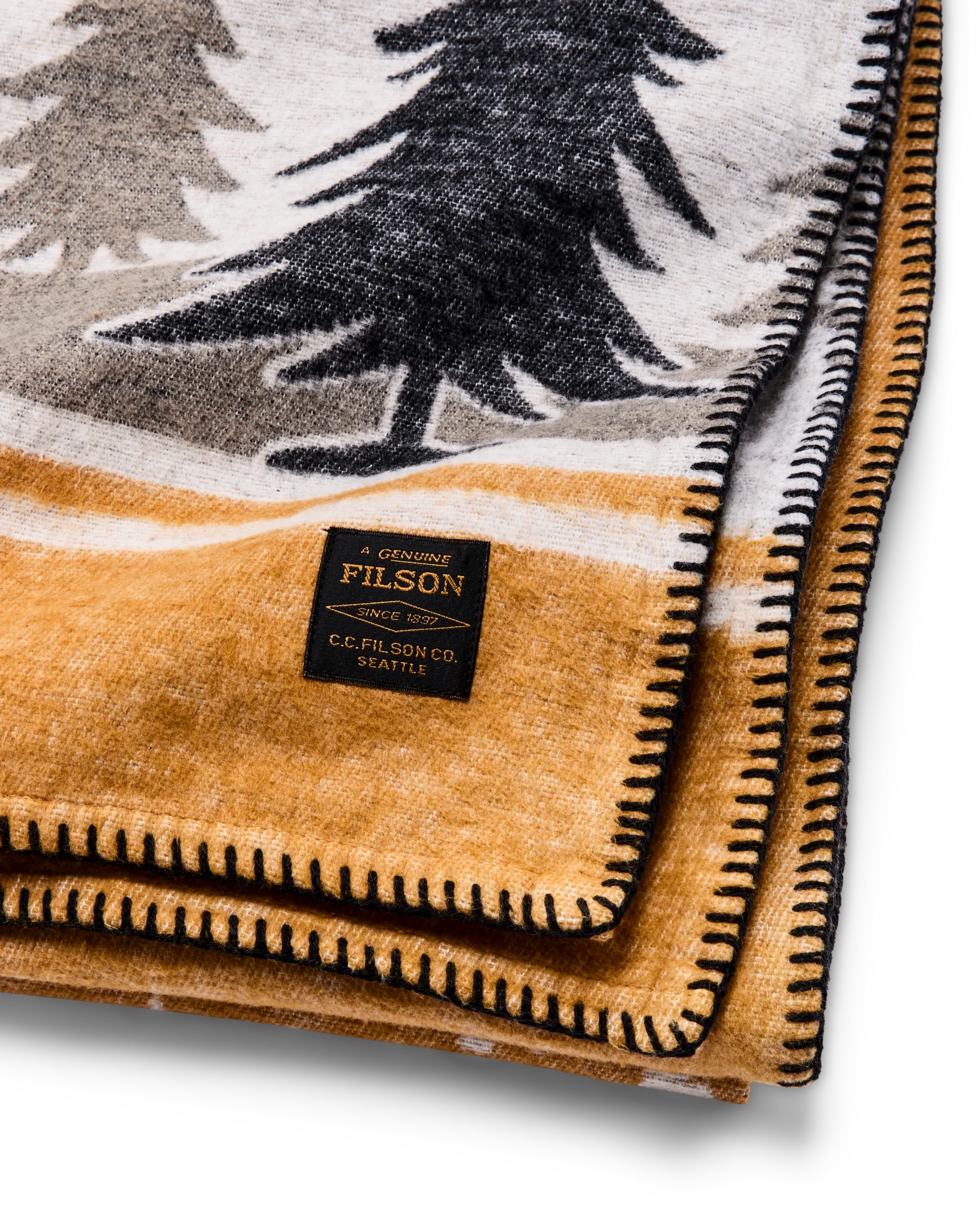 Forestry Cotton Blanket in Buckthorn Brown