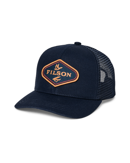 Logger Mesh Cap in Navy Fowl Fly