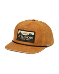 Waxed Trucker Cap in Gold Brown