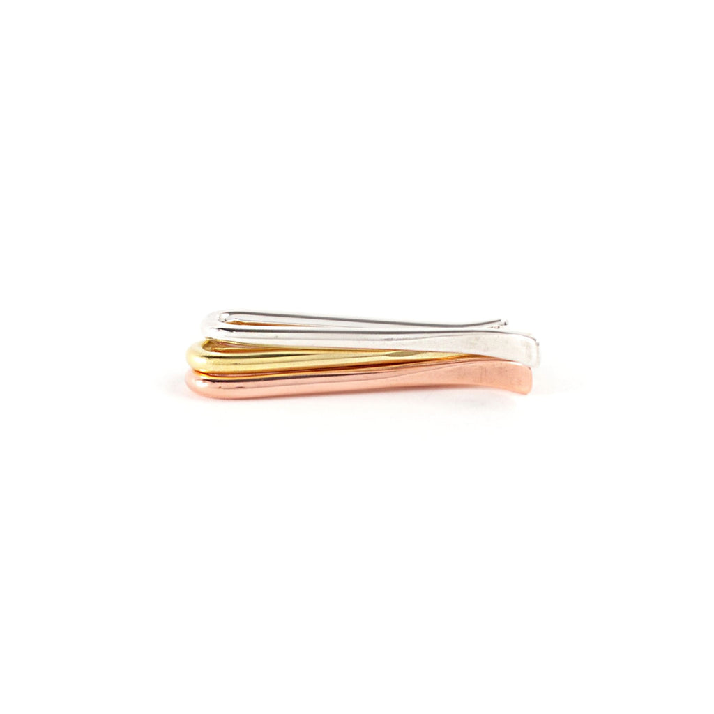 Champion Tie Bar in Polished Copper