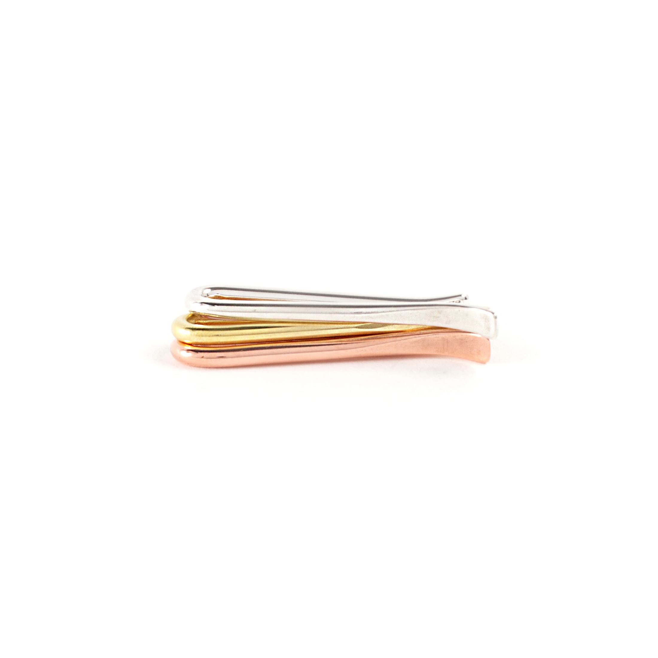 Champion Tie Bar in Polished Copper