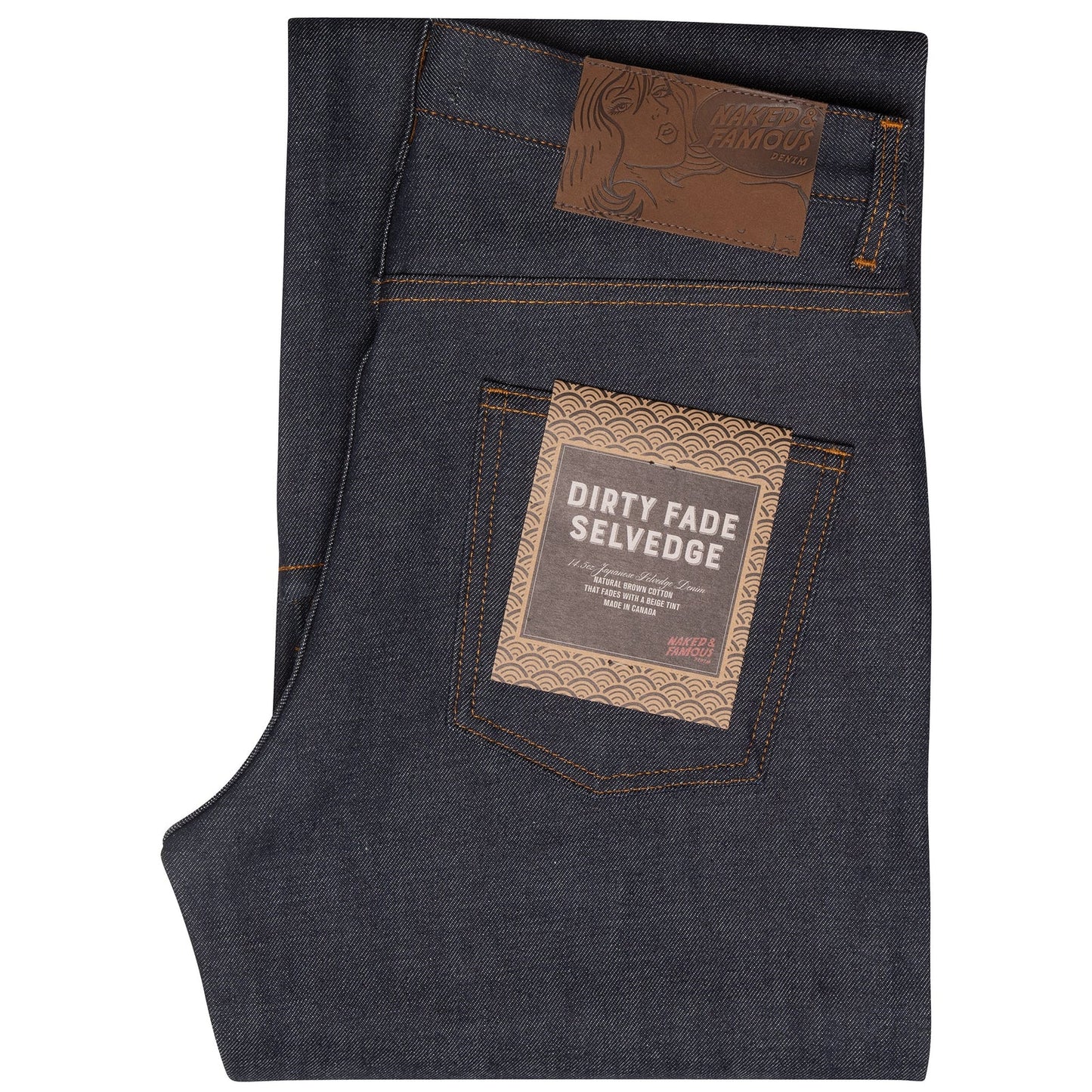 Strong Guy in Dirty Fade Selvedge