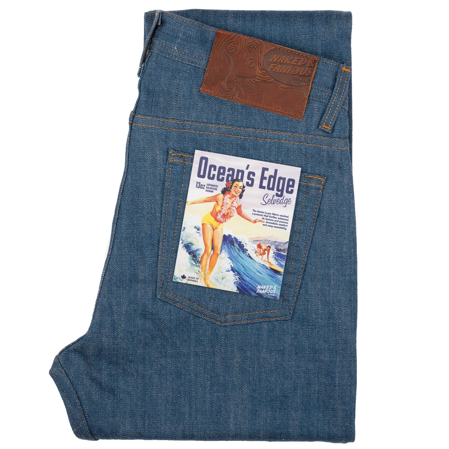 Weird Guy in Ocean's Edge Selvedge