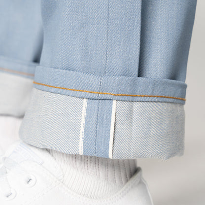 Weird Guy in Sky Blue Left Hand Twill Selvedge