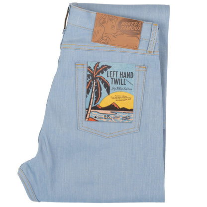 True Guy in Sky Blue Left Hand Twill Selvedge