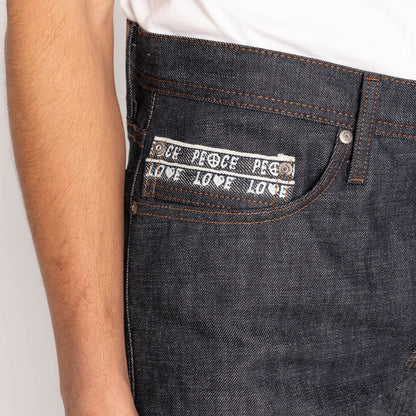 Weird Guy in Love & Peace Selvedge