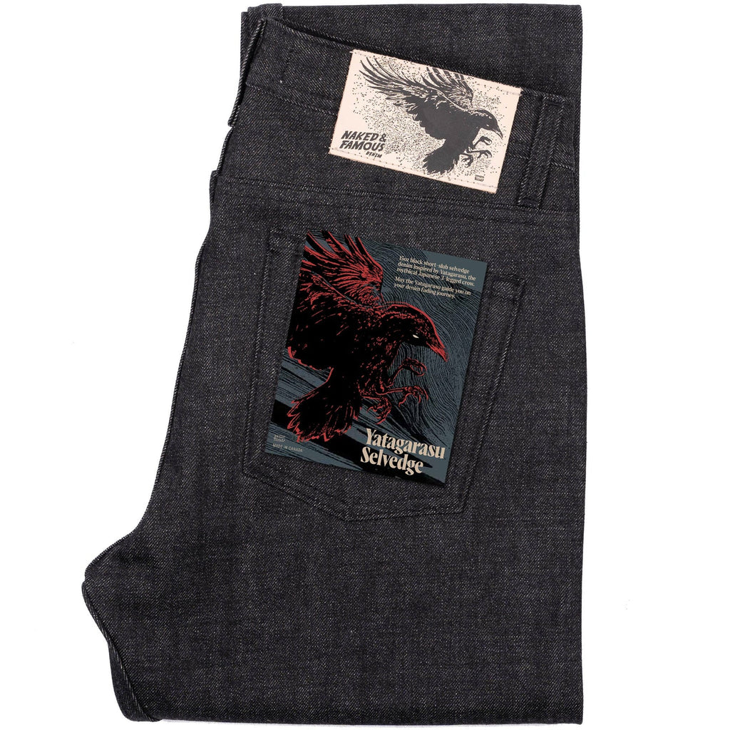 Weird Guy in Black Yatagarasu Selvedge