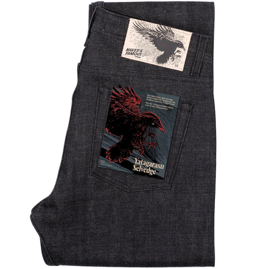 Weird Guy in Black Yatagarasu Selvedge
