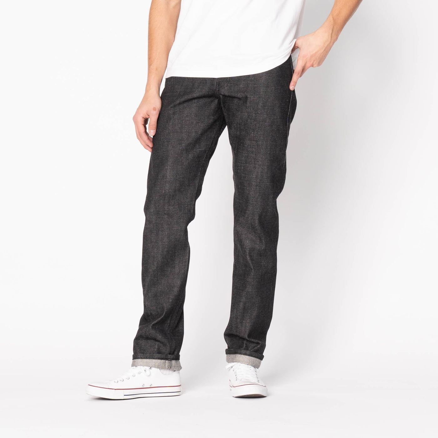 Weird Guy in Black Yatagarasu Selvedge