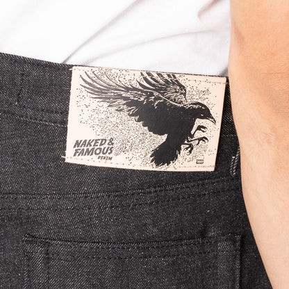 Weird Guy in Black Yatagarasu Selvedge