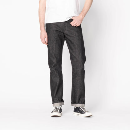 True Guy in Black Yatagarasu Selvedge