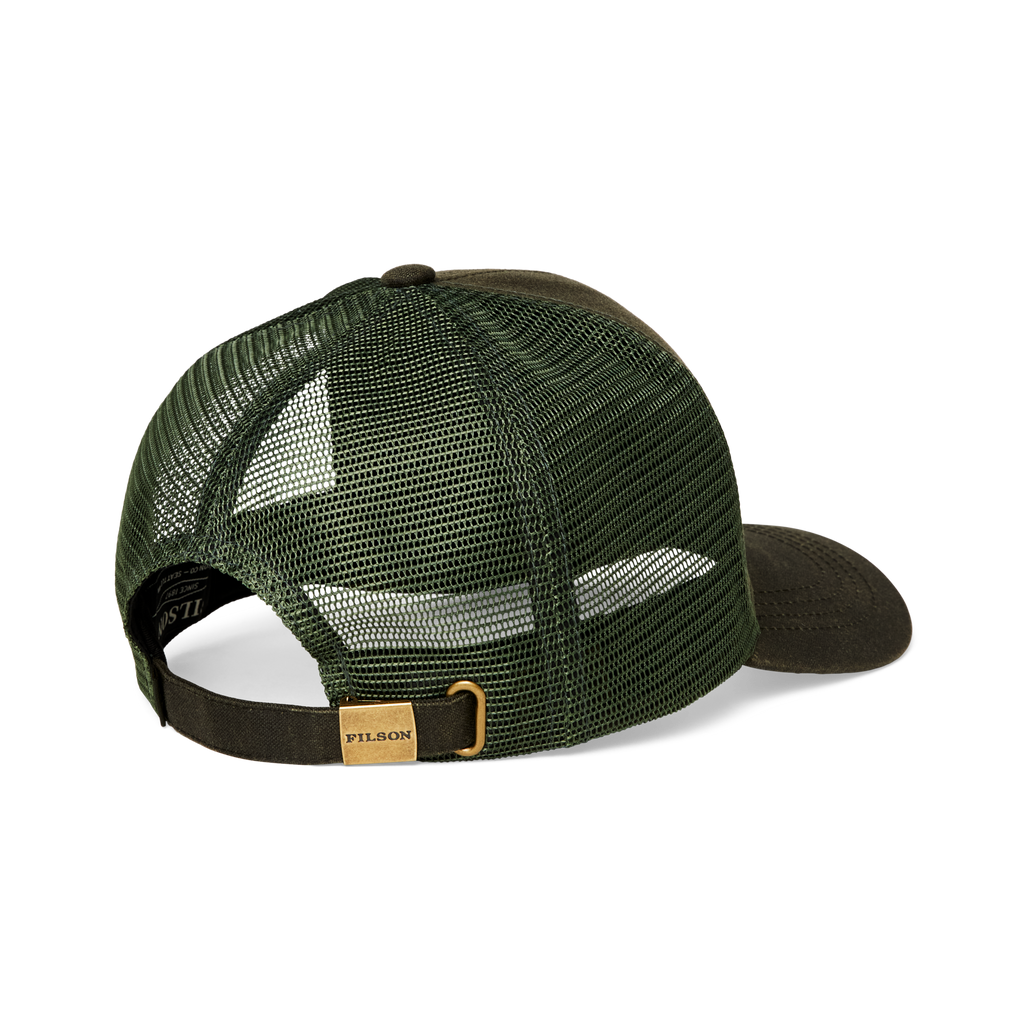 Logger Mesh Cap in Otter Green Waxed