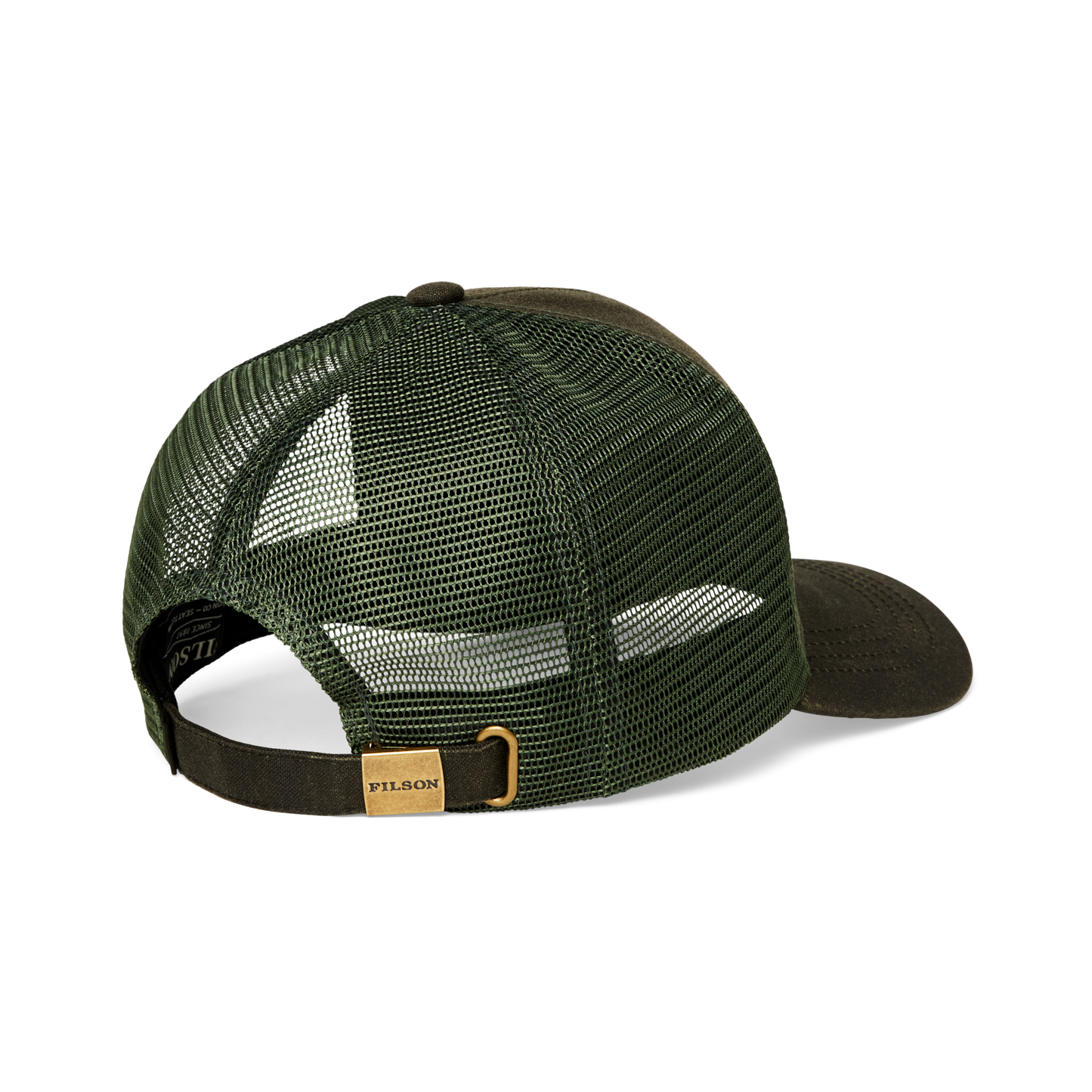 Logger Mesh Cap in Otter Green Waxed