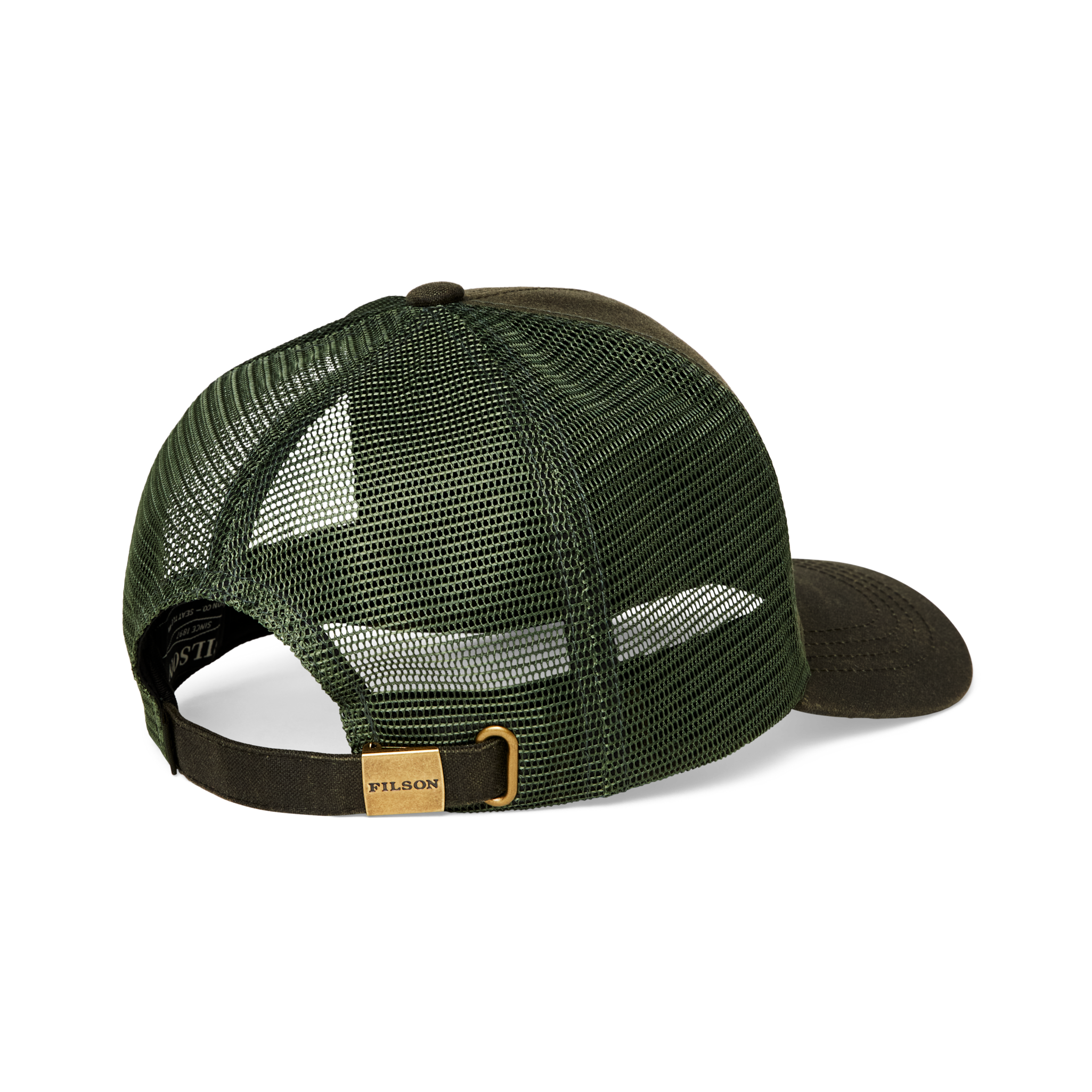 Logger Mesh Cap in Otter Green Waxed