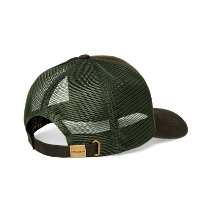 Logger Mesh Cap in Otter Green Waxed