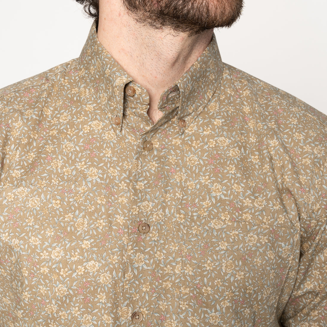 Easy Shirt in Cinnamon Bell Flowers