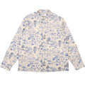 True Shirt in Blue Linen Cats