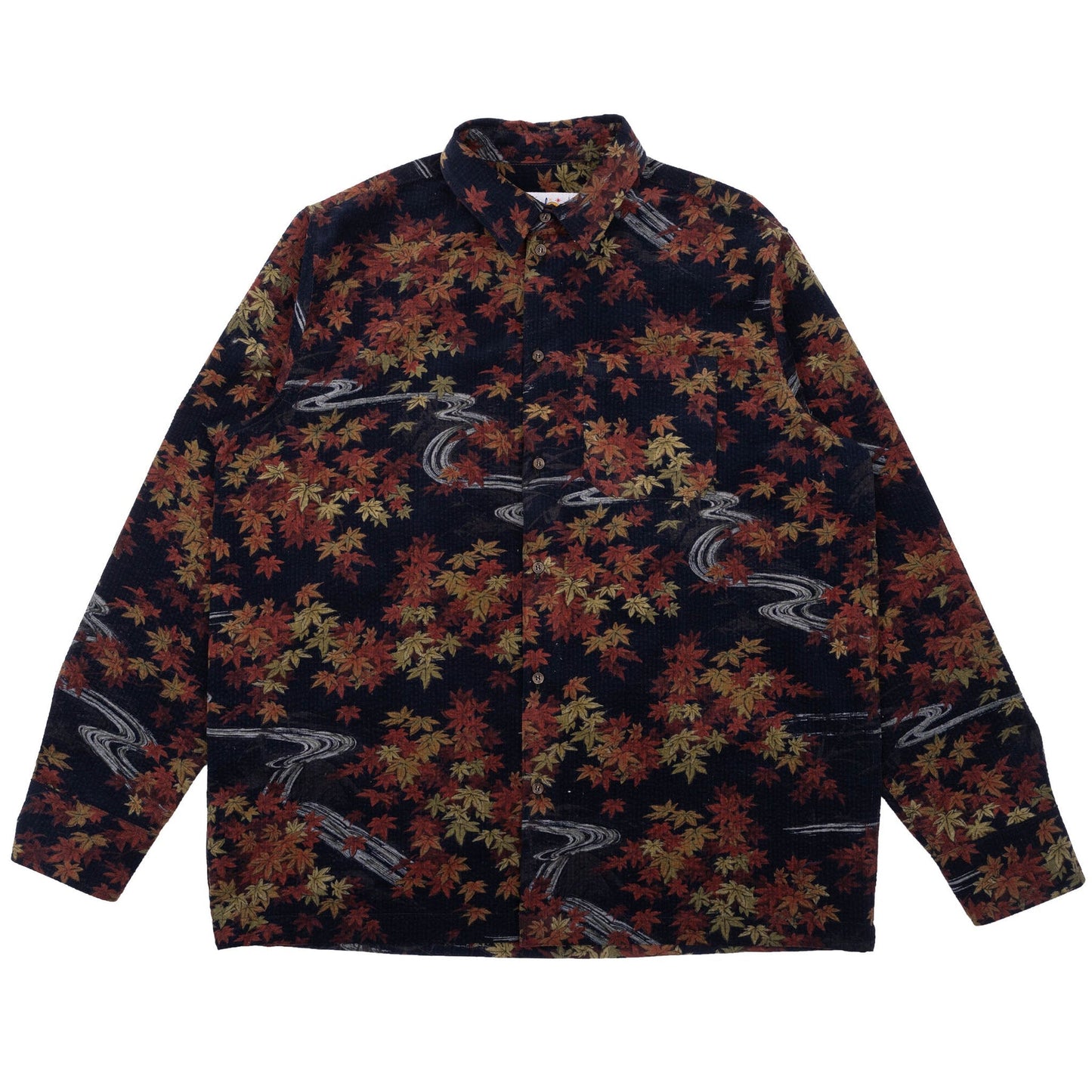 True Shirt in Navy Printed Autumn