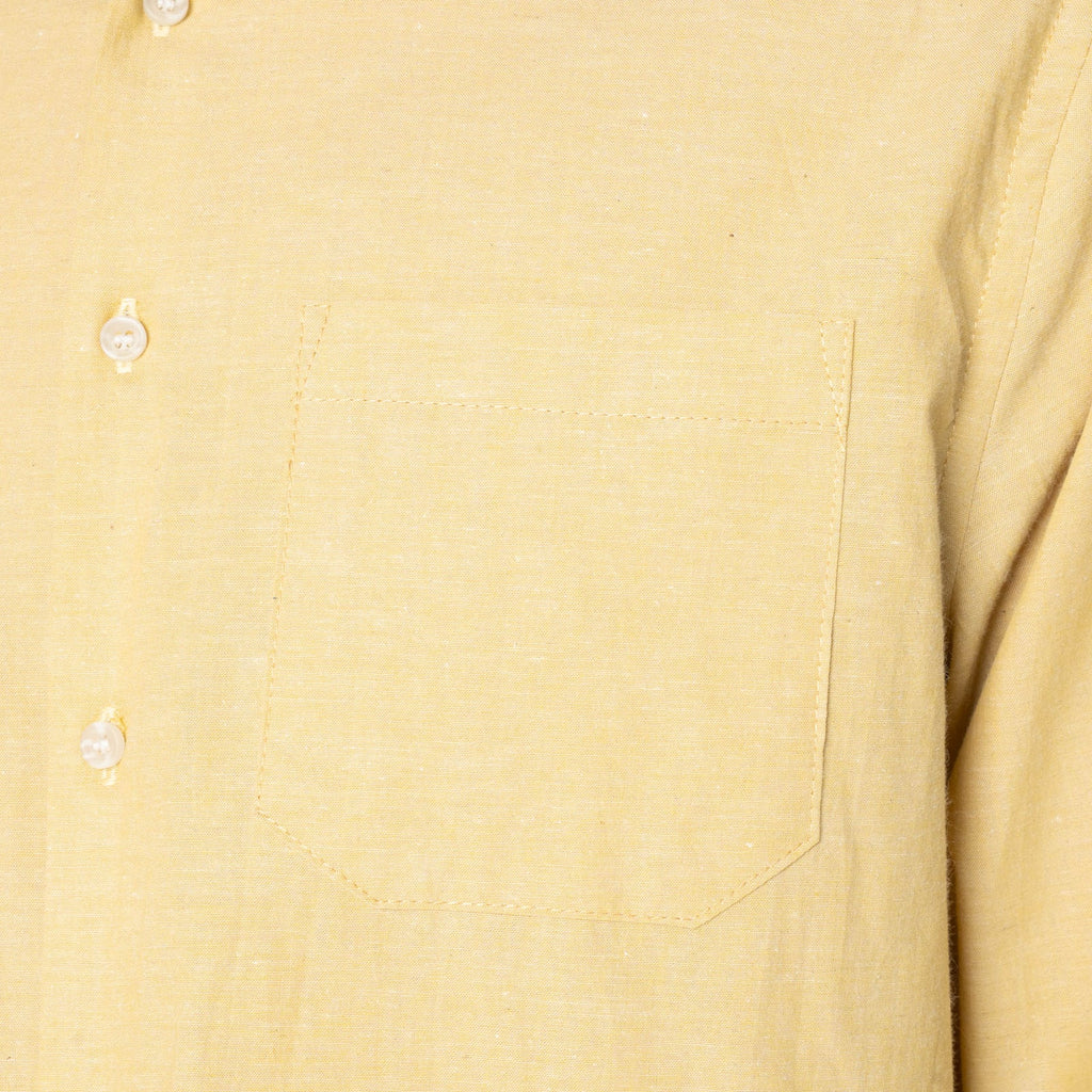 True Shirt in Yellow Selvedge Chambray
