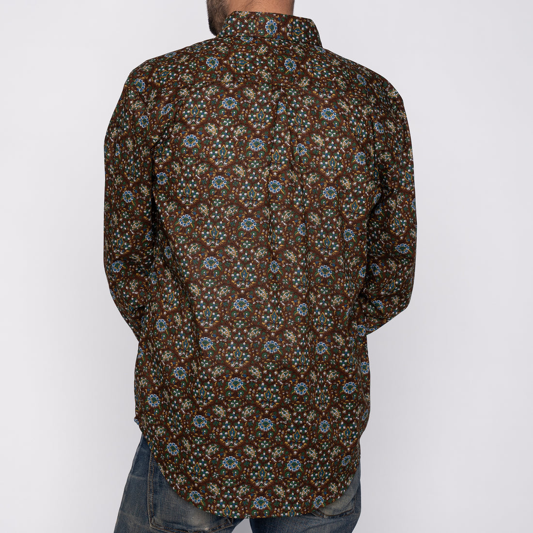 Easy Shirt in Brown Bandana Cloth