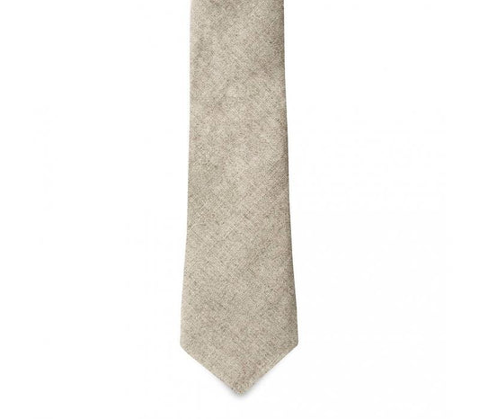 The Cinnamon Kiwi Linen Tie