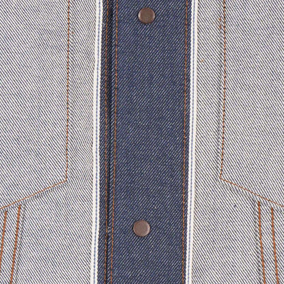 Denim Jacket in Natural Indigo Selvedge