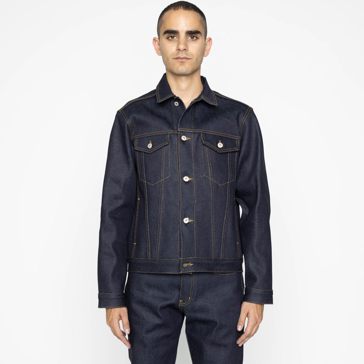 Denim Jacket in Elephant 2 Reborn Indigo