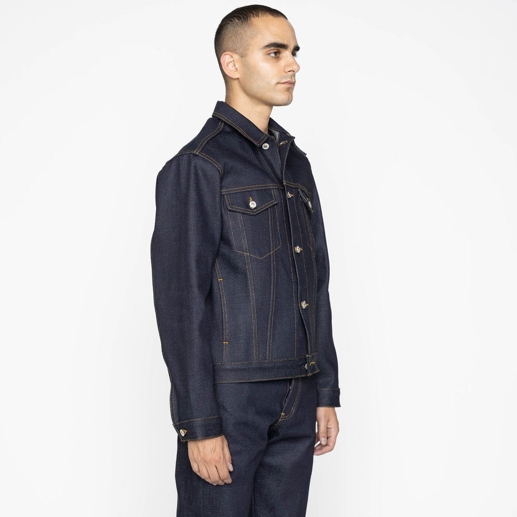 Denim Jacket in Elephant 2 Reborn Indigo
