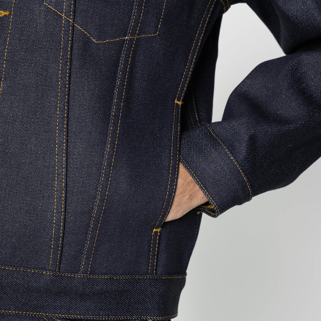 Denim Jacket in Elephant 2 Reborn Indigo