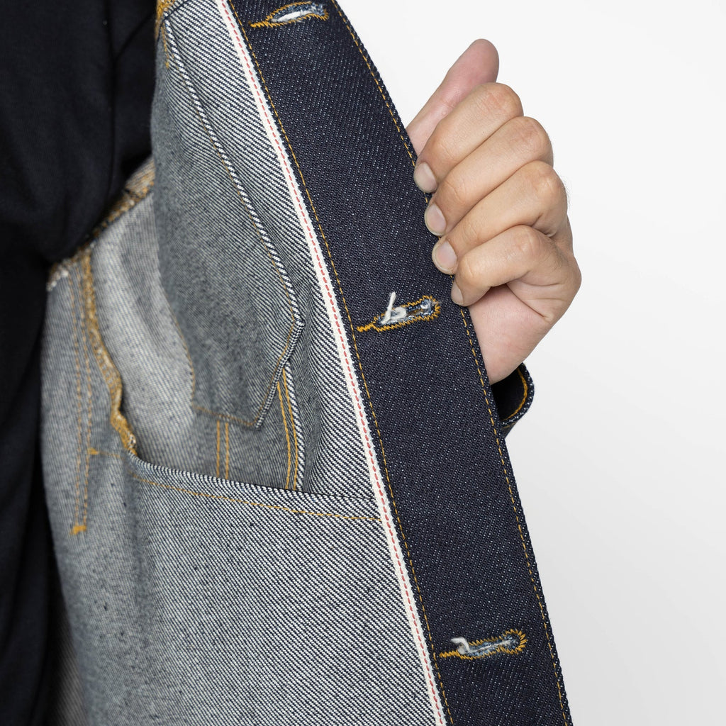 Denim Jacket in Elephant 2 Reborn Indigo