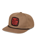 Trucker Cap in Light Brown Filson Patch