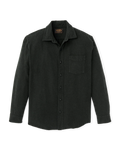 Rustic Flannel Shirt in Dark Moss Heather