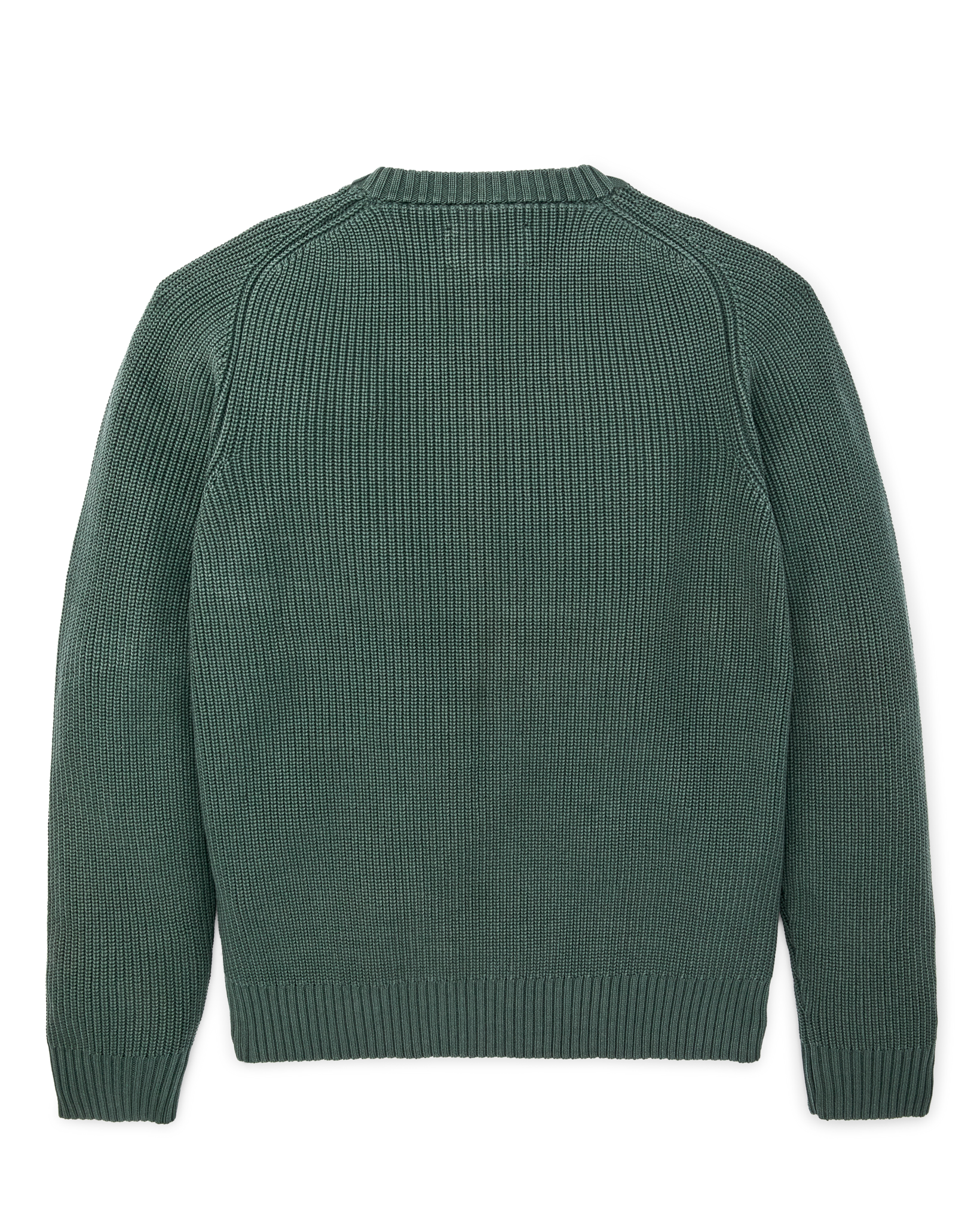 Vintage Cotton Crewneck Sweater in Juniper