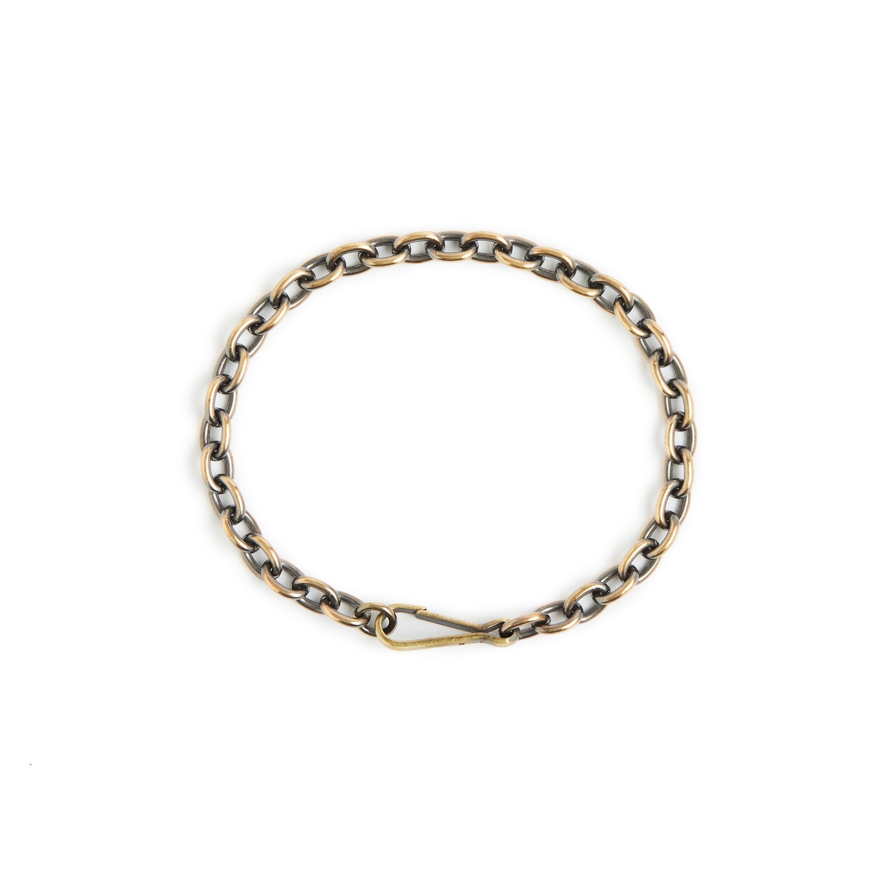 Service Bracelet in Work Patina Brass