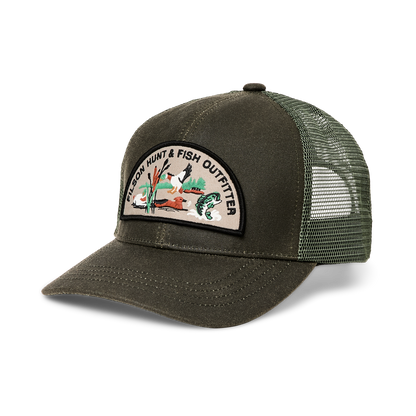 Logger Mesh Cap in Otter Green Hunt & Fish
