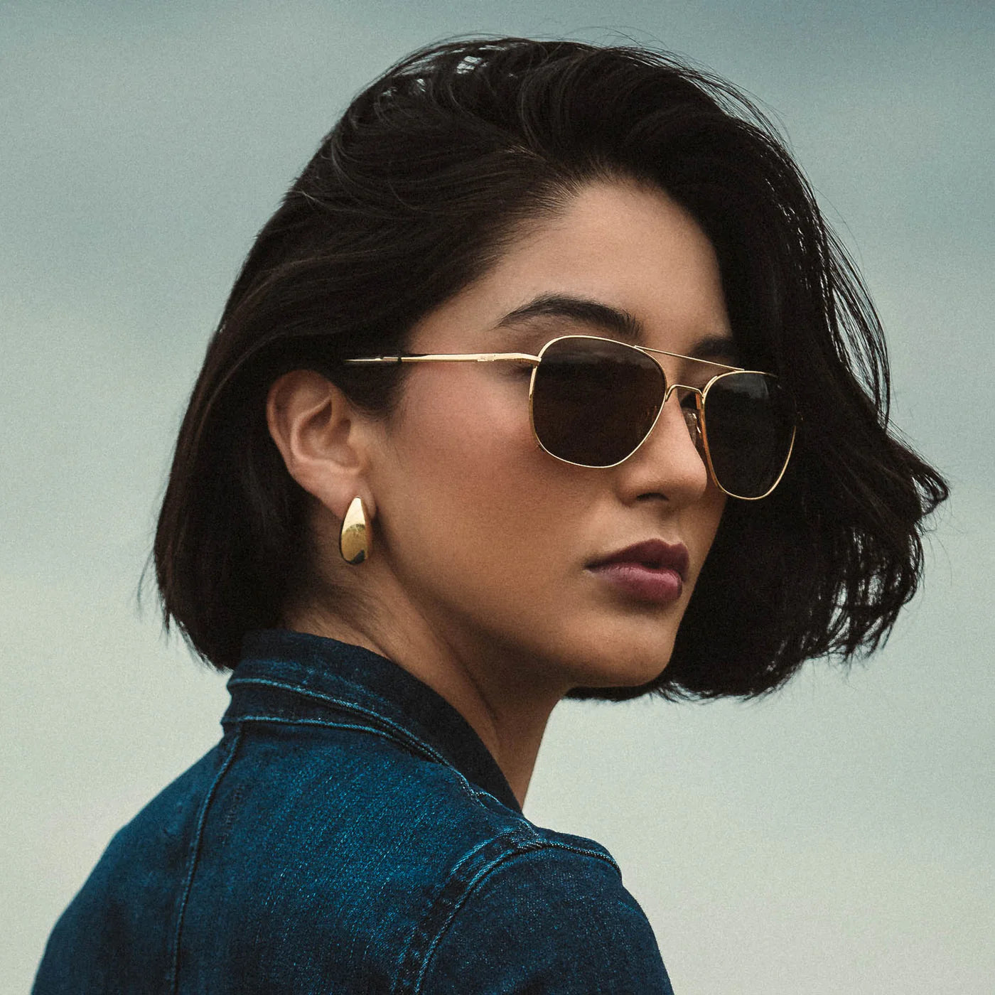 Aviator Military Special Edition in 23k Gold