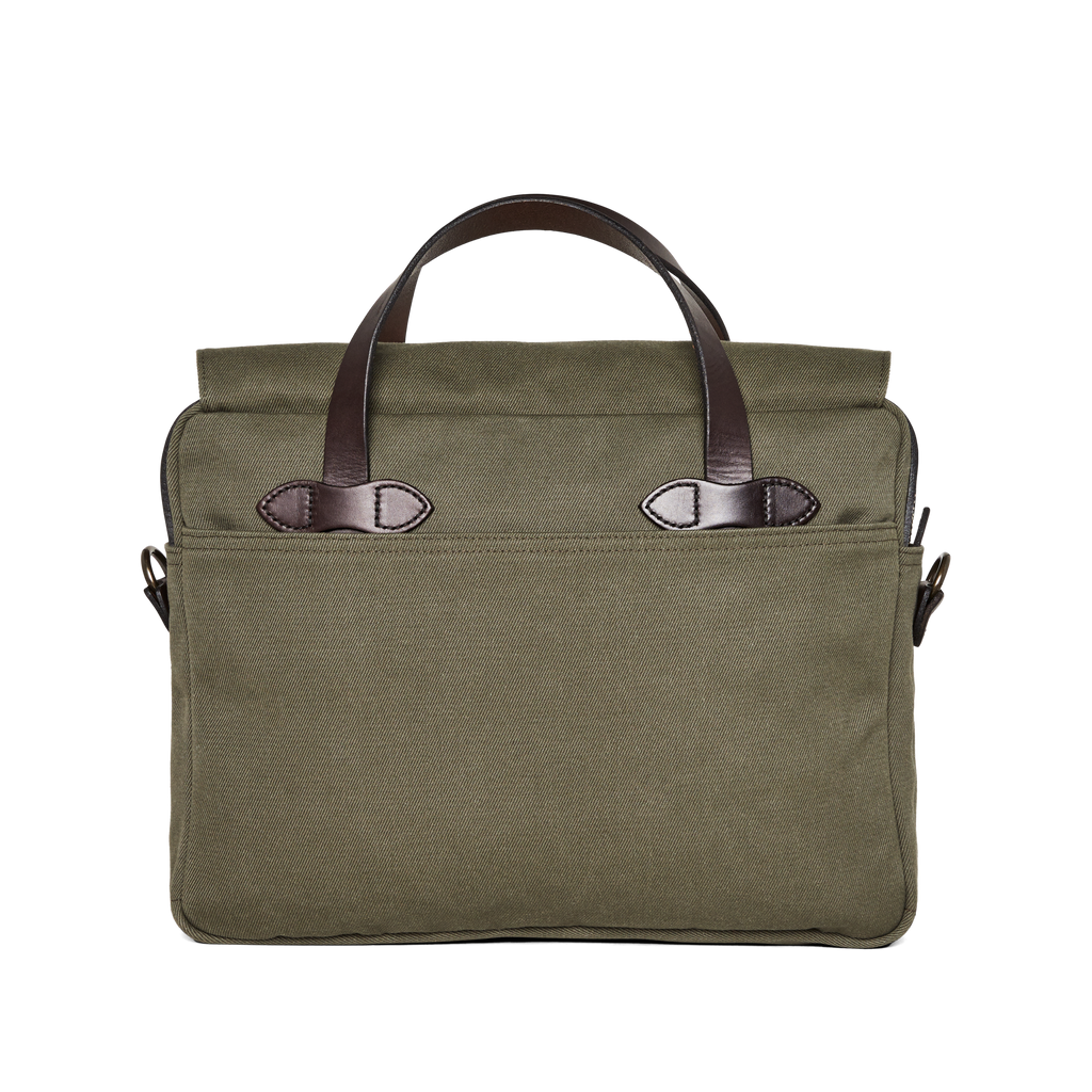 Original Briefcase in Otter Green Rugged Twill