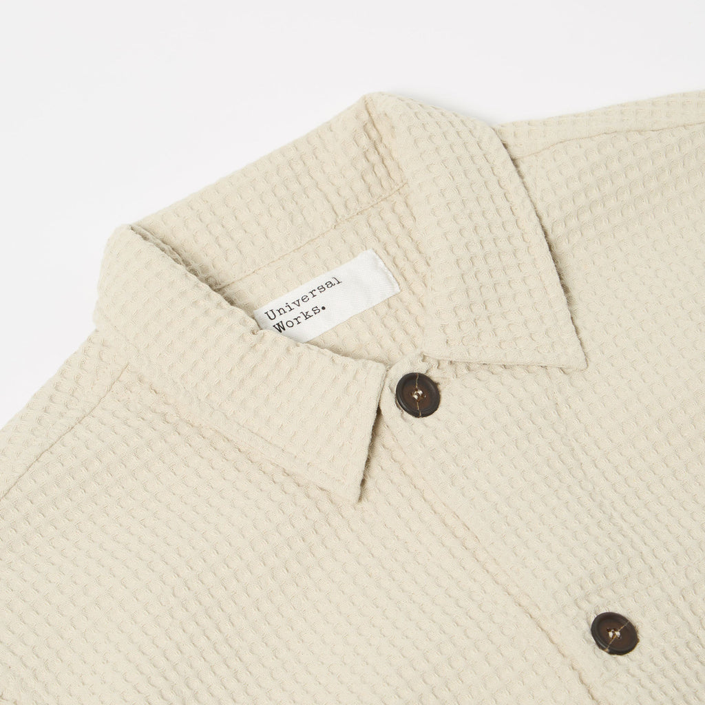 Tech Overshirt in Driftwood Pike Waffle