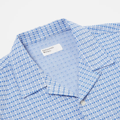 Road Shirt In Blue Delos Cotton