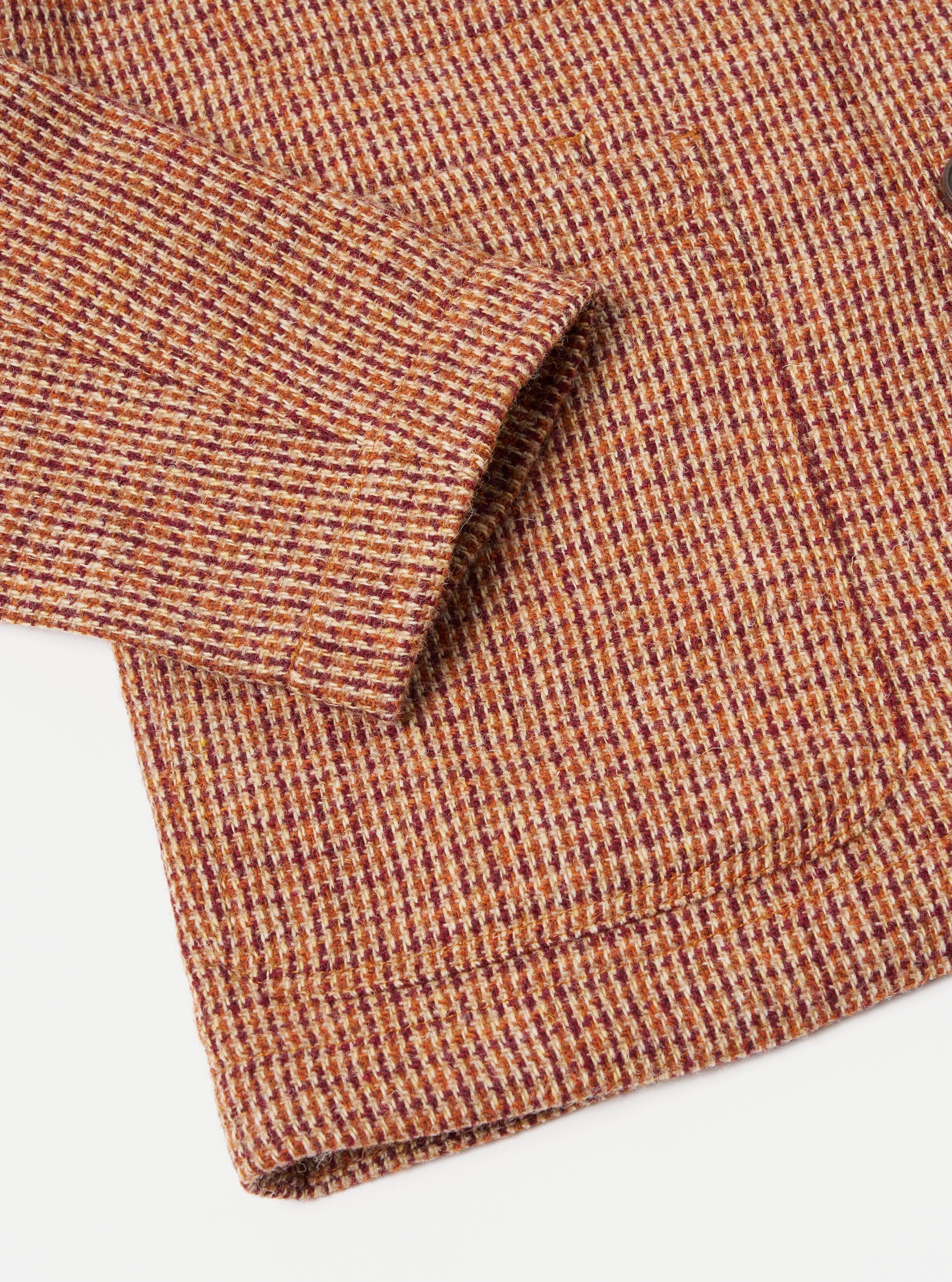 Baker's Jacket in Rust Harris Tweed