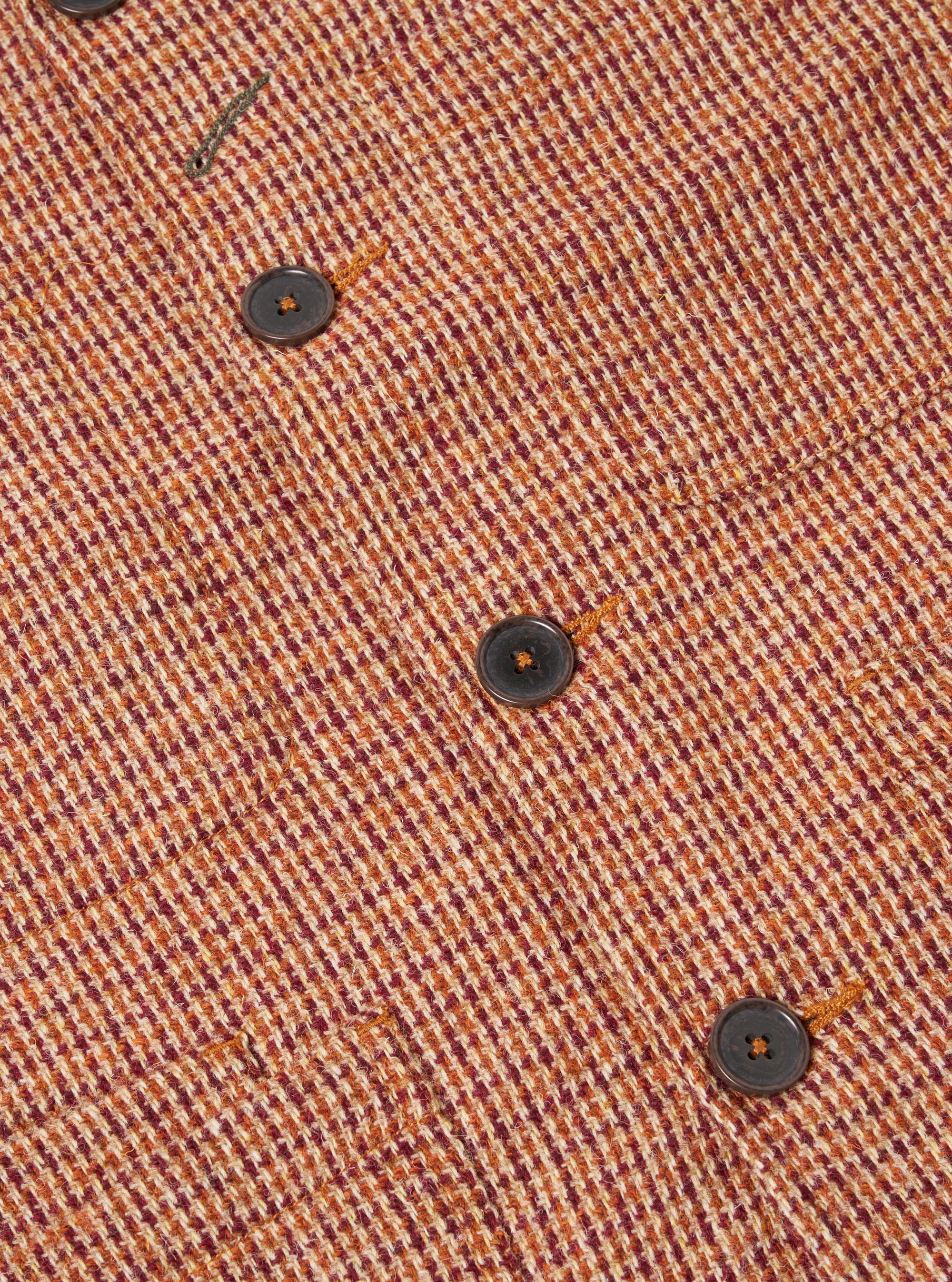 Baker's Jacket in Rust Harris Tweed